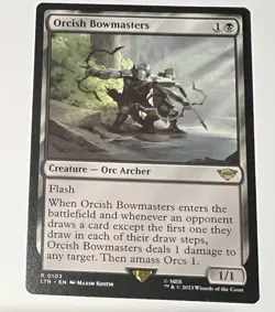 [1x] Orcish Bowmasters Near Mint, English Lord of the Rings MTG Magic - Image 1