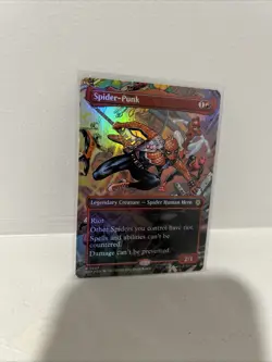 Spider-Punk 0207 Borderless Foil - Magic MTG Marvel's Spider-Man - Image 2