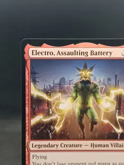 MTG Spider-Man R Electro, Assaulting Battery #0076 - Image 2