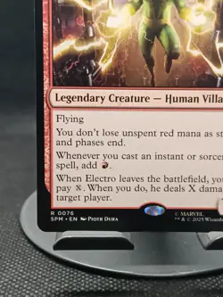 MTG Spider-Man R Electro, Assaulting Battery #0076 - Image 5