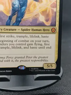 Cosmic Spider-Man - SPM 0127 - NM - MTG Magic the Gathering Spiderman - Image 4