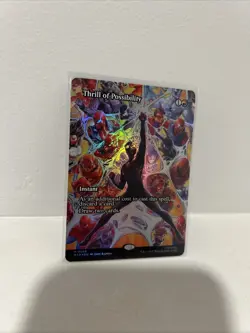 Thrill Of Possibility - 28 - MTG: Marvel’s Spider-Man - Borderless - FOIL - Image 2