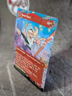 MTG, Gwen Stacy / Ghost-Spider #209, Spider-Man, Non-Foil, NM Borderless, Mythic - Image 4