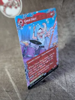 MTG, Gwen Stacy / Ghost-Spider #209, Spider-Man, Non-Foil, NM Borderless, Mythic - Image 5