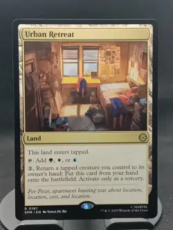 Urban Retreat - 187 - SPM - NM - MTG Magic the Gathering - Image 1
