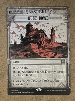 Dust Bowl - Outlaws of Thunder Junction Breaking News - NM MTG - Image 1