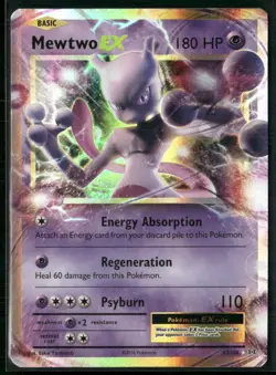 Mewtwo EX 52/108 - Pokemon TCG XY: Evolutions 2016 - Image 1