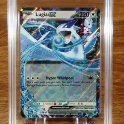 Pokemon Prismatic Evolutions Lugia EX 082/131 AGS Legendary 10 Holo Rare 2025 - Image 2