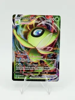 Pokemon TCG Celebi VMAX 008/198 Chilling Reign Sword & Shield - Image 1