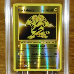 Pokemon XY Evolutions Electabuzz Reverse Holo 41/108 AGS Mint+ 9.5 Common 2016 - Image 2