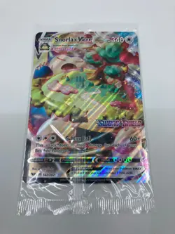 Snorlax VMAX - 142/202 - Pokemon - Sword & Shield Gamestop Promo - Jumbo Size - Image 1