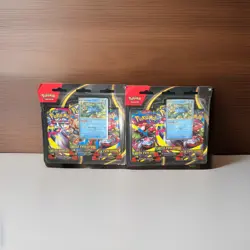 Pokemon TCG Mega Evolution 3-Pack Blister Set of 2 *Golduck* *SHIPS TODAY* - Image 1