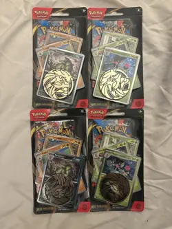 Pokemon TCG Mega Evolution Single Pack Booster Blister Set Lot Of 4 - Image 1