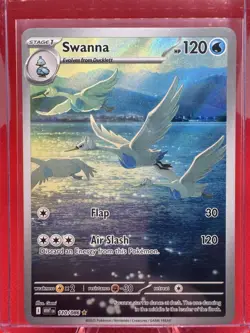 White Flare- Swanna Full Art #110/086 MINT - Pokemon TCG 2025 ENG New - Image 1
