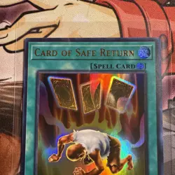 Yugioh! Card of Safe Return MP25-EN297 Ultra Rare 1st Edition Near Mint - Image 2