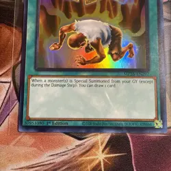 Yugioh! Card of Safe Return MP25-EN297 Ultra Rare 1st Edition Near Mint - Image 3