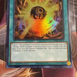Yugioh Swallow's Cowrie MP25-EN174 Ultra Rare 1st Edition - Image 3