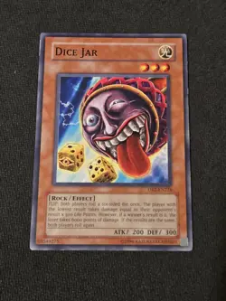 Dice Jar DB2-EN226 Common Unlimited Edition NM Yugioh - Image 1