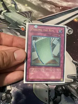 Yugioh Pulling The Rug Ultimate Rare 1st Edition STON-EN060 MP - Image 1