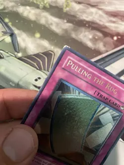 Yugioh Pulling The Rug Ultimate Rare 1st Edition STON-EN060 MP - Image 2