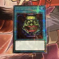 Yugioh Pot of Greed MP25-EN050 1st Edition Starlight Rare NM - Image 1
