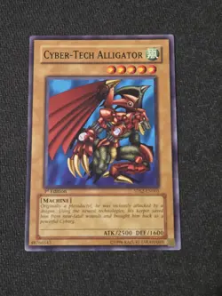 Cyber-Tech Alligator 5DS2-EN003 Common 1st Edition NM Yugioh - Image 1