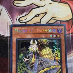 Yugioh Maliss P Dormouse MP25-EN124 Prismatic Secret Rare 1st Edition NM - Image 2