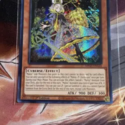 Yugioh Maliss P Dormouse MP25-EN124 Prismatic Secret Rare 1st Edition NM - Image 3