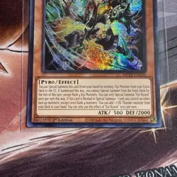 Yugioh Ext Ryzeal MP25-EN120 Prismatic Secret Rare 1st Edition NM - Image 3