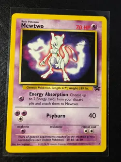 Pokemon Card - Mewtwo (WB Movie Promo) - WoTC Promo Stamped #3 - Image 1