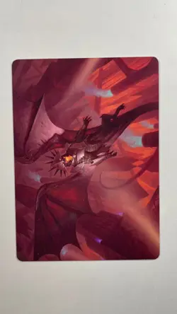 MTG Streets of New Capenna Art Series Ziatora, the Incinerator Art Card 33/81 - Image 1