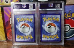Zekrom 114/114 + Reshiram 113/114 Celebrations PSA 9 Both Pokemon Cards Graded - Image 2
