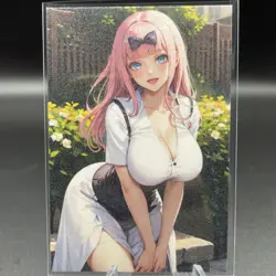 Chika Fujiwara Anime Waifu Card Doujin ACG Goddess - Image 1