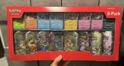 Pokemon Prismatic Evolutions 8 Mini-Tins w Promo Cards Costco IN HAND - Image 1
