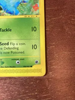 Bulbasaur 94/165 Expedition Regular Pokemon Card - Image 5
