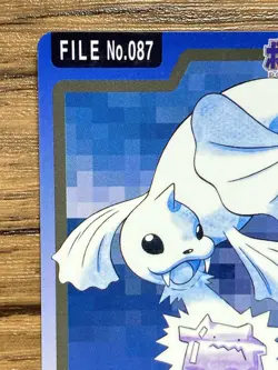 Pokemon Carddass Card Dewgong File No.87 Bandai Pocket Monsters 1997 Japan - Image 3