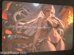 Matchmaker Spicy Waifu NSFW A5 Size Card Board Daki Demon Slayer Night - Image 1