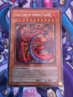 Uria, Lord of Searing Flames CT03-EN005 LIMITED EDITION YuGiOh Card - Image 1