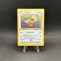 (LP+) 1st Edition Pidgeot 08/64 Jungle Holo Rare Vintage Pokemon Card - Image 1