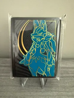 Pokemon Mega Evolution Lucario 65 card sleeves - Image 1