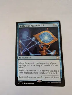 Netherese Puzzle-Ward Commander: Adventures in the Forgotten Realms Regular MTG - Image 1