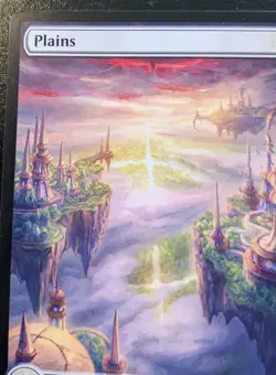 Plains (Full Art) 0282 MOM Land March Of The Machine Magic: The Gathering - Image 2