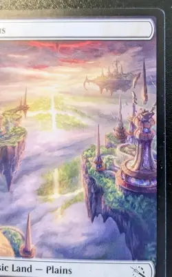 Plains (Full Art) 0282 MOM Land March Of The Machine Magic: The Gathering - Image 3