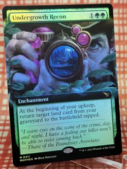 Undergrowth Recon 181 NM MTG Murders at Karlov Manor (MKM) Mythic FOIL - Image 2