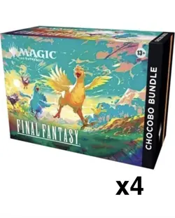 MAGIC THE GATHERING Final Fantasy Chocobo Bundle 4x (CONFIRMED PRESALE) 🆕 ✅ - Image 1