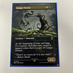 MTG: Compy Swarm (Borderless) - Universes Beyond: Jurassic World 009 - Image 1