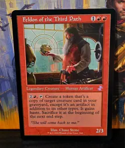 magic the gathering - Feldon of the Third Path - Legendary Creature - Copy - Image 1