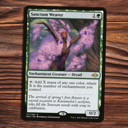 Sanctum Weaver - Near Mint - Modern Horizons 2 - Magic the Gathering - Image 1