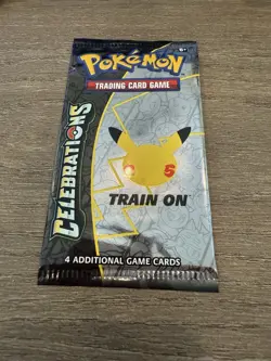 Celebrations Booster Pack 25th Anniversary New Sealed Pokemon TCG - Image 1