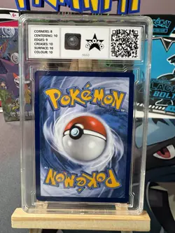 Pokemon TCG Charizard v SWSH260 Black Star Promo Holo UKG Graded 9 - Image 2